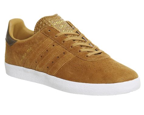 adidas trainers brown suede